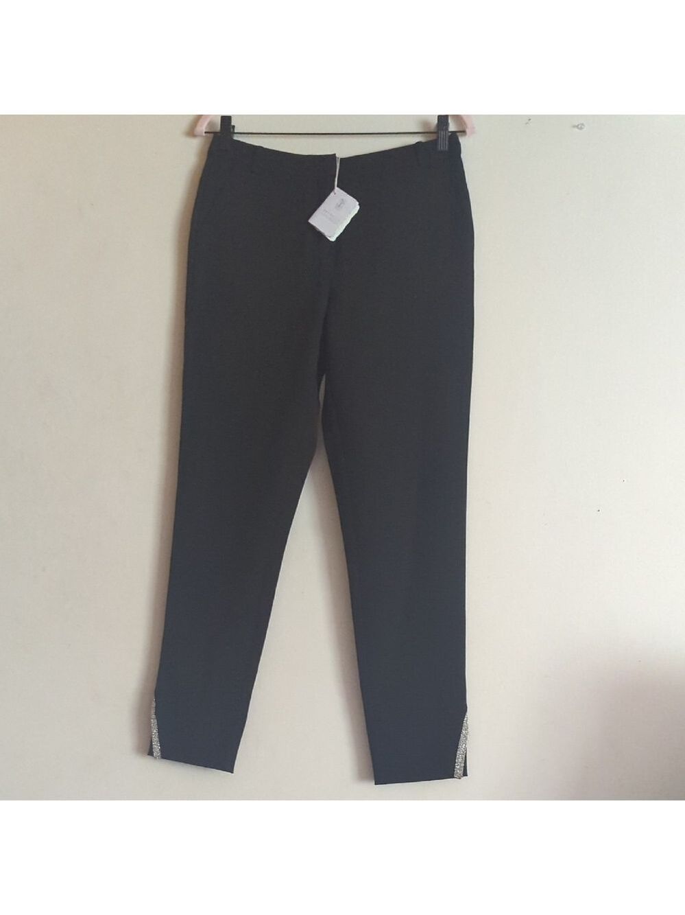 Brunello Cucinelli Monili Bead-Embellished Cropped Trousers